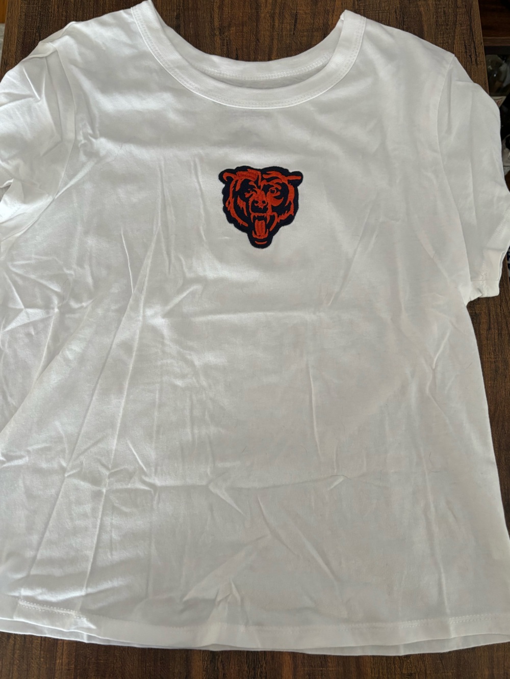 Chicago Bears NFL white tshirt